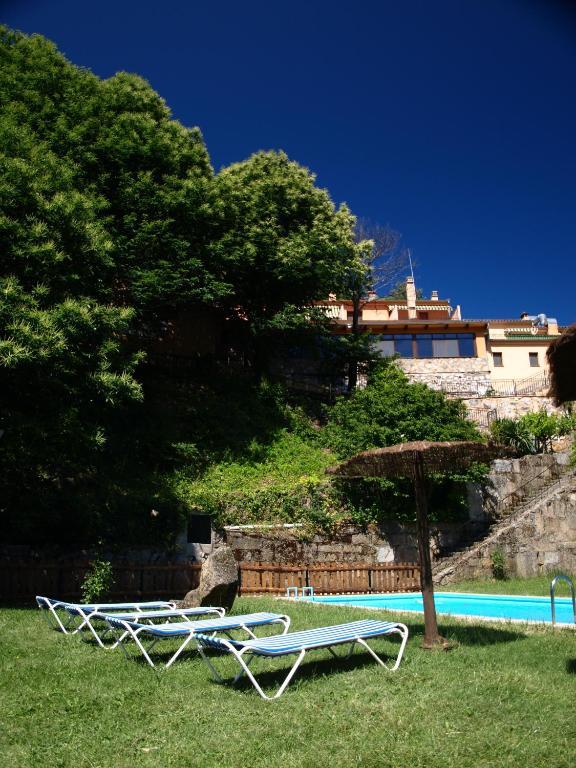 Apartamentos Rurales El Solitario Banos De Montemayor Kültér fotó